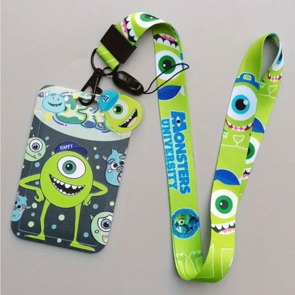 Disney Monsters Inc Cardholder Lanyard
